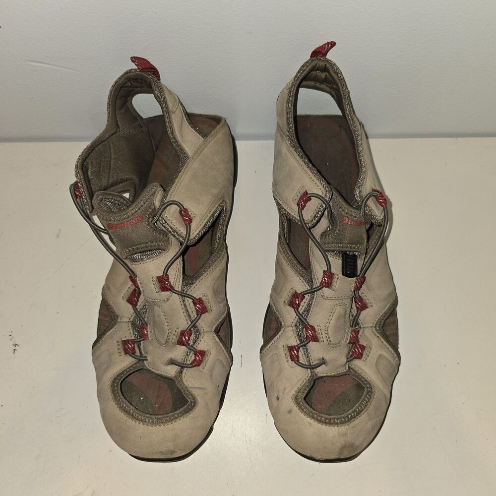 Dunham MCR615 BR Faux Leather Sandals - Size 12D